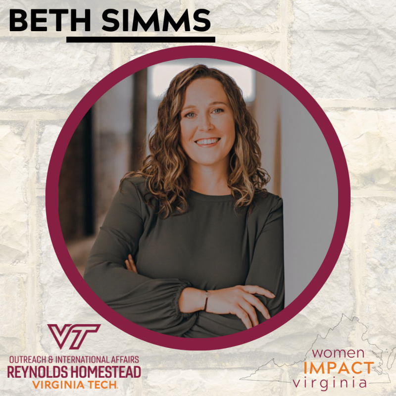 Beth Simms, WIV regional event speaker